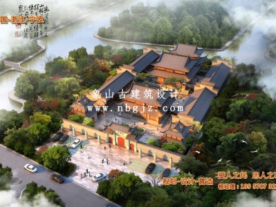 寺廟重建規(guī)劃設(shè)計(jì)方案-寧波天福寺